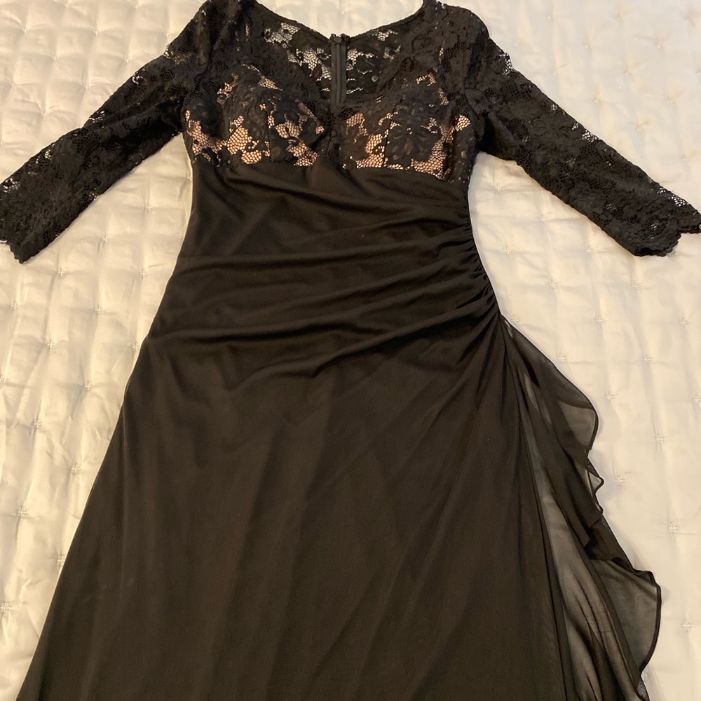 Formal long black dress